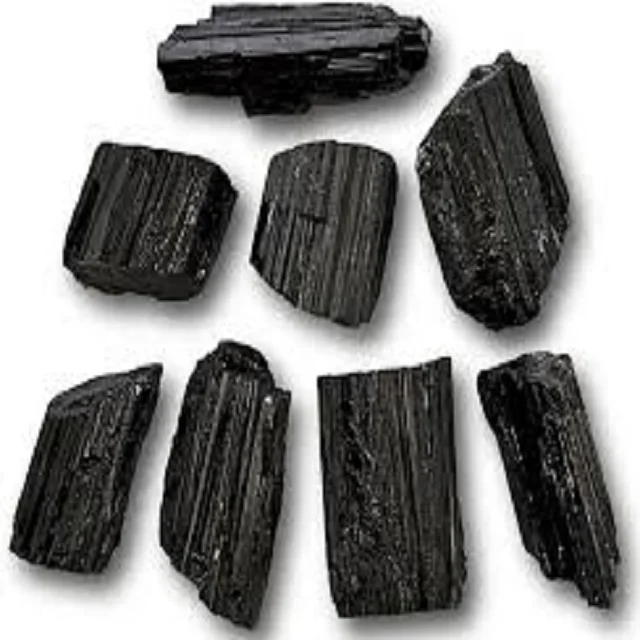 rough black tourmaline stone Raw stone rough for natural Un polished rough reiki healing crystal gemstone crystal  Wholesaler