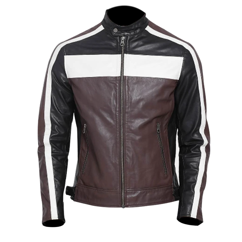 Personalized ODM most popular style Men leather jackets Fashion Custom made Winter Wears fashion Men PU Leather Jacket
