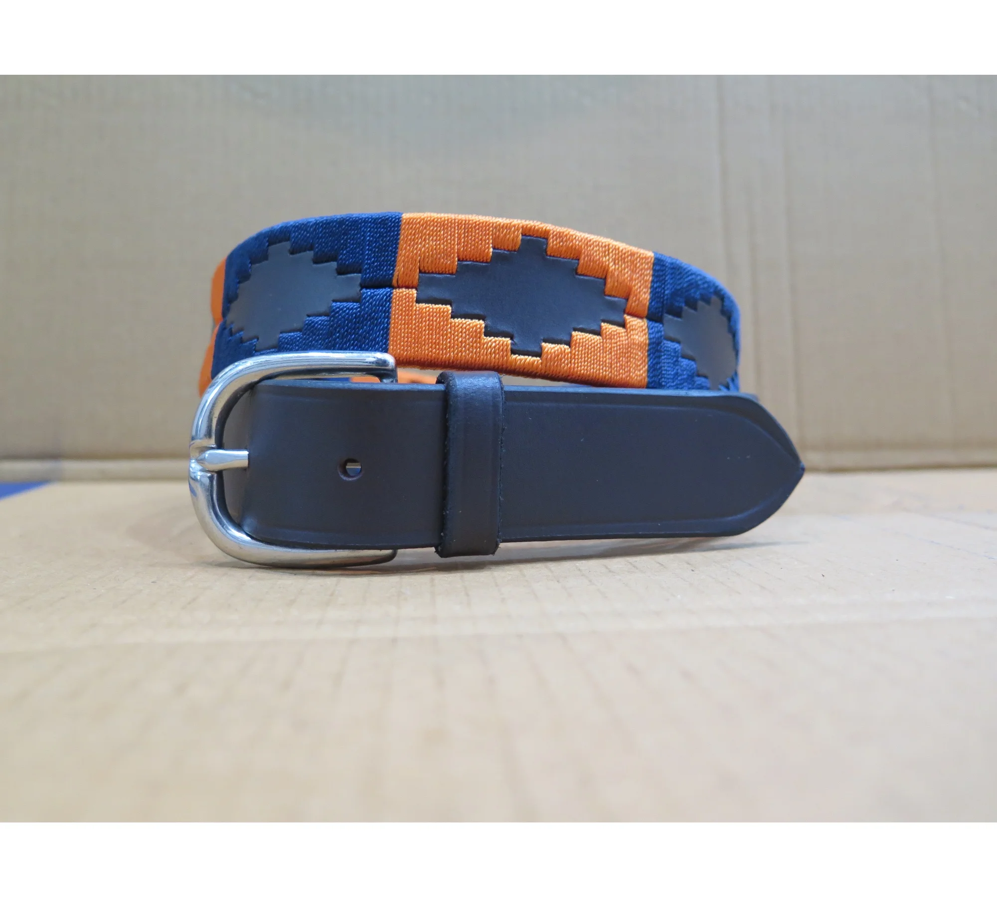 Small Colorful Beaded Decorative Genuine Leather Belt - Customized Leather Belt Supplier