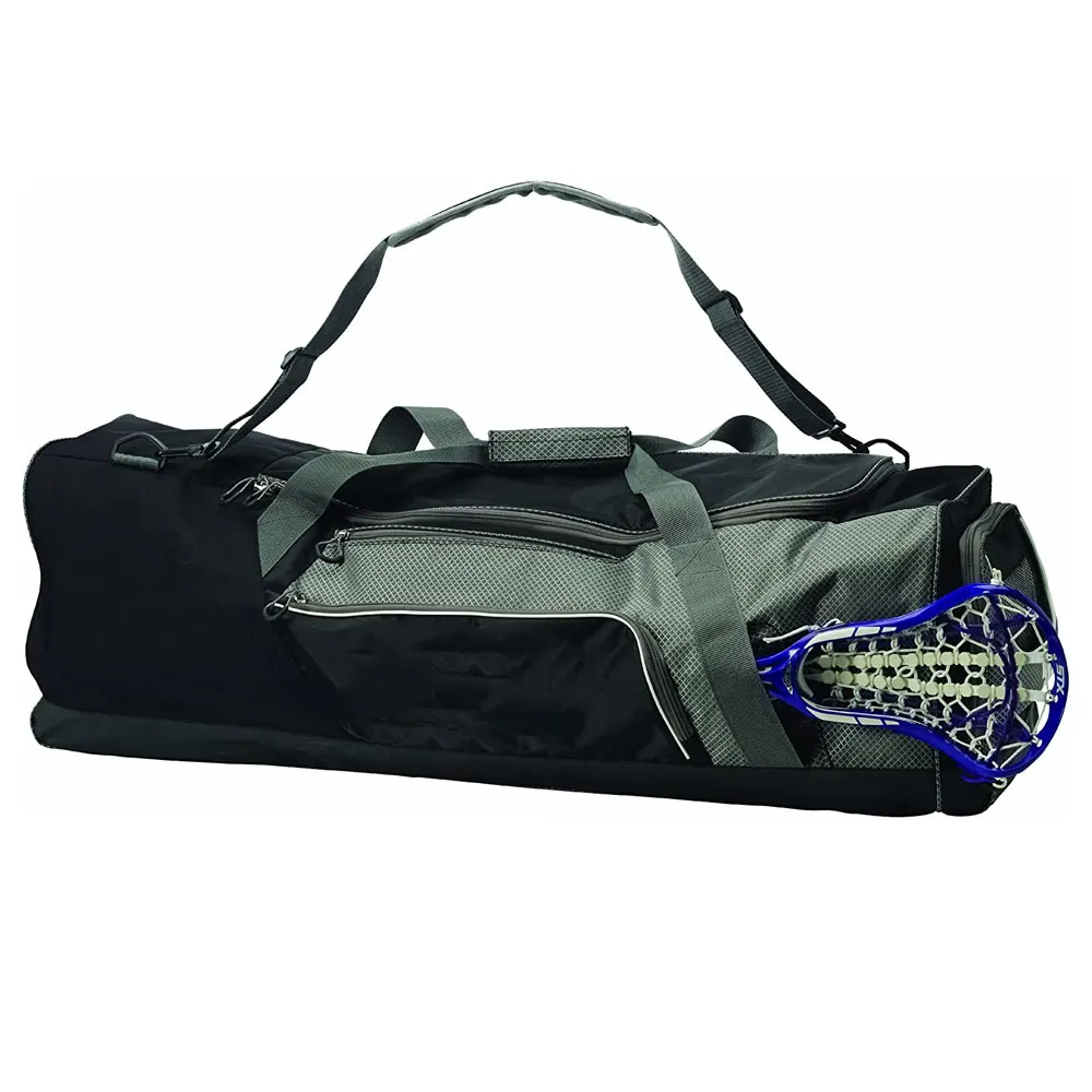 Large Field Hockey Bag Lacrosse Backpack with Shoes Compartment Lacrosse Equipment Bag