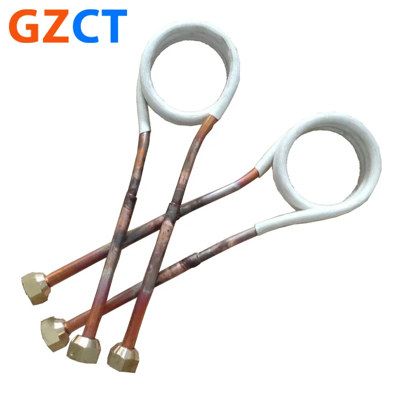 High Frequency Induction Heating Welding Coil Diamond Segment Inductive Heating Copper Hardening Coil