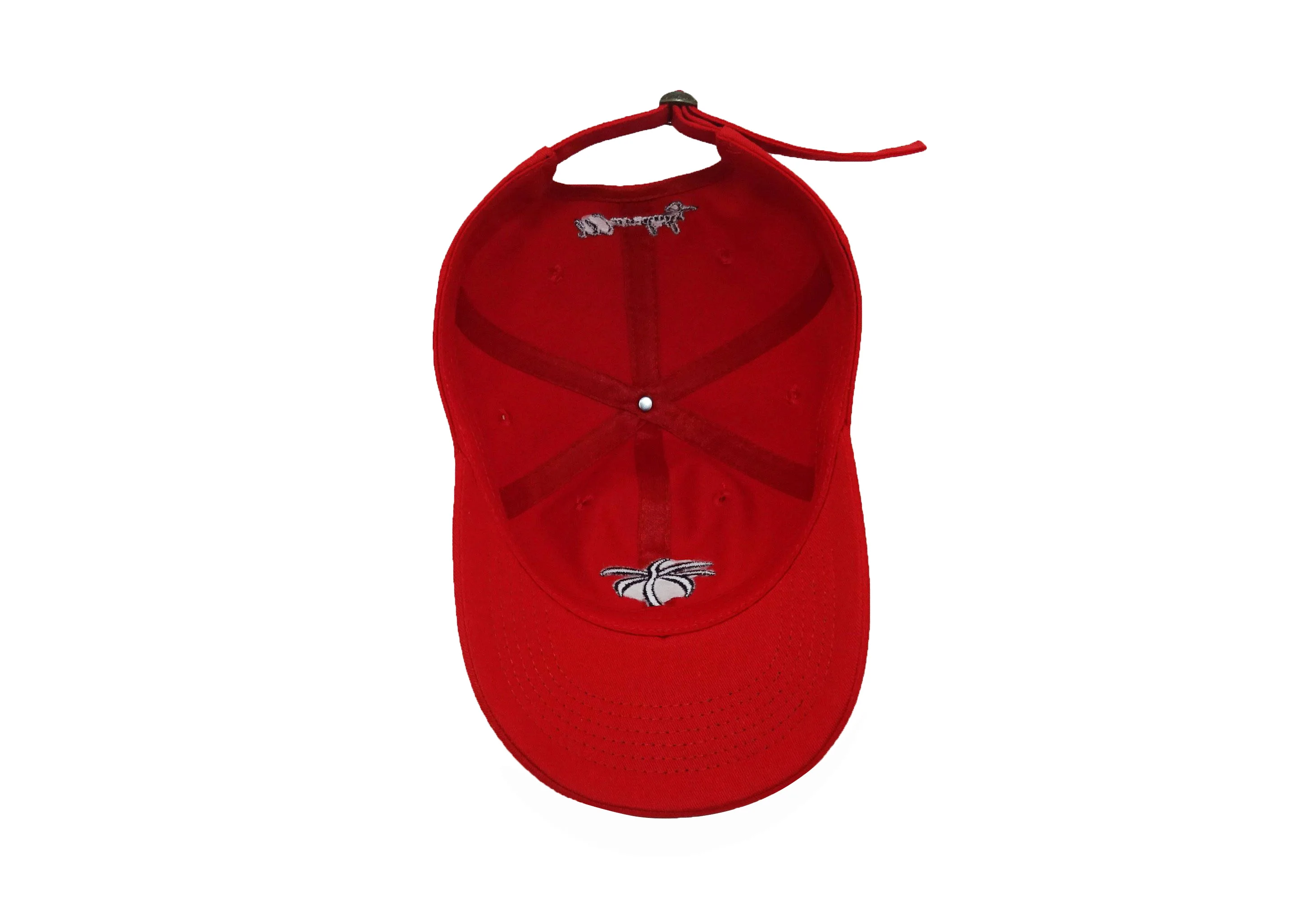 I Need My Space Red Color Embroidered Custom Logo Baseball Hats Curved Brim Adjustable Closures Sport Hats New Arrival Fashion