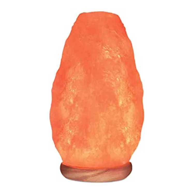 Himalayan Salt Lamp Pink Orange Natural Medium Size Hand Carved Crystal Rock Salt Lamp Night Light for bedroom Table Himalaya