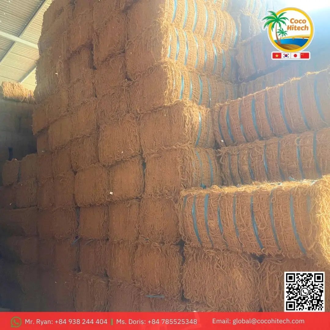 COCO FIBER NETTING USED TO LANDSLIDE AND DECORATION HIGH QUALITY MADE IN VIETNAM