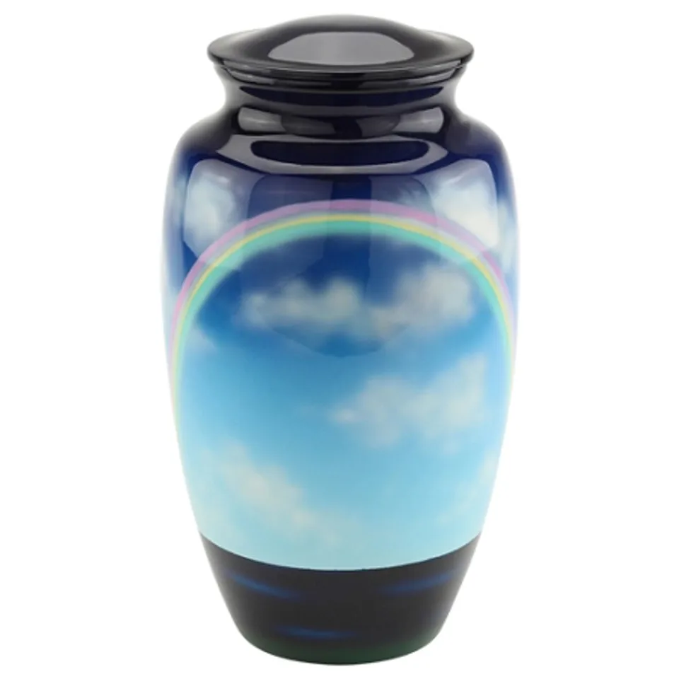 Best quality Rainbow Design Cremation Urns For Ashes