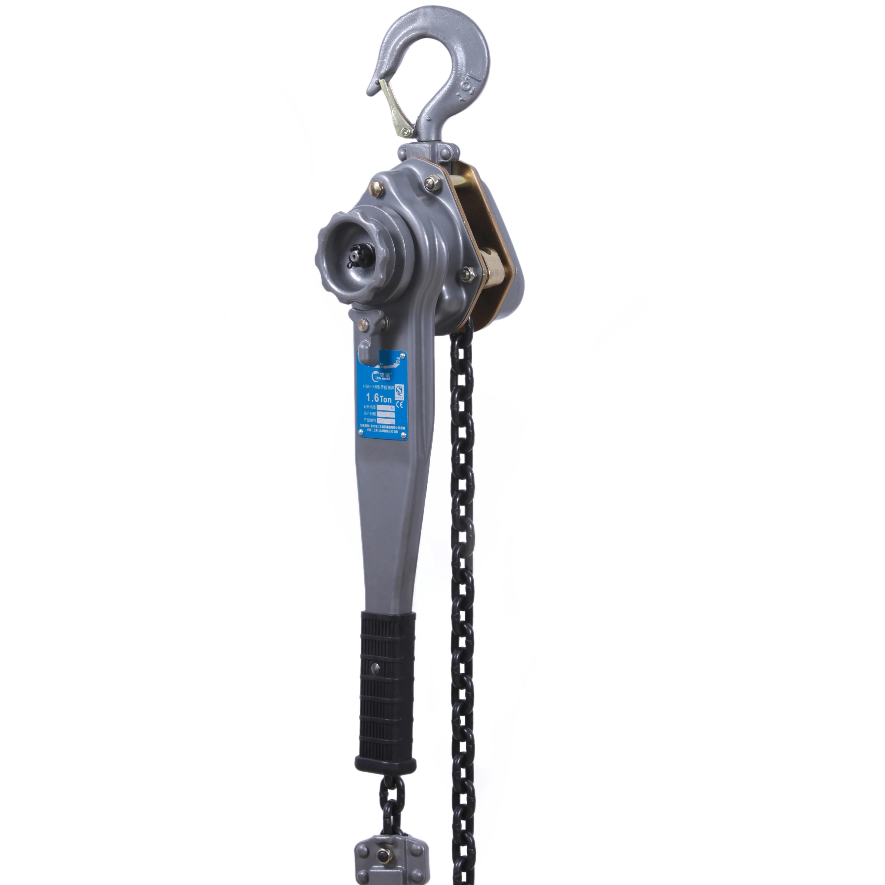 Hand hoist household labor saving lifting machine 0.75 tons inverted chain hoist clamping device lifting and tightening device