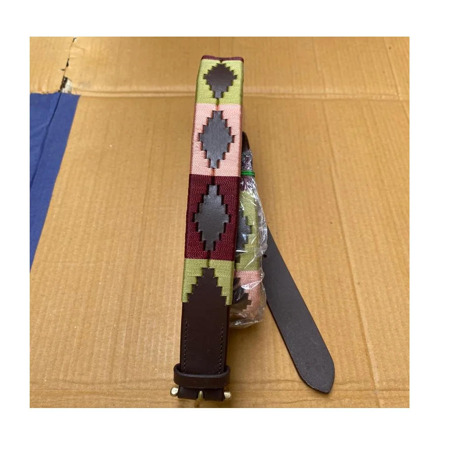 High Quality Leather Argentinian Hand Made Polo Rider Belt