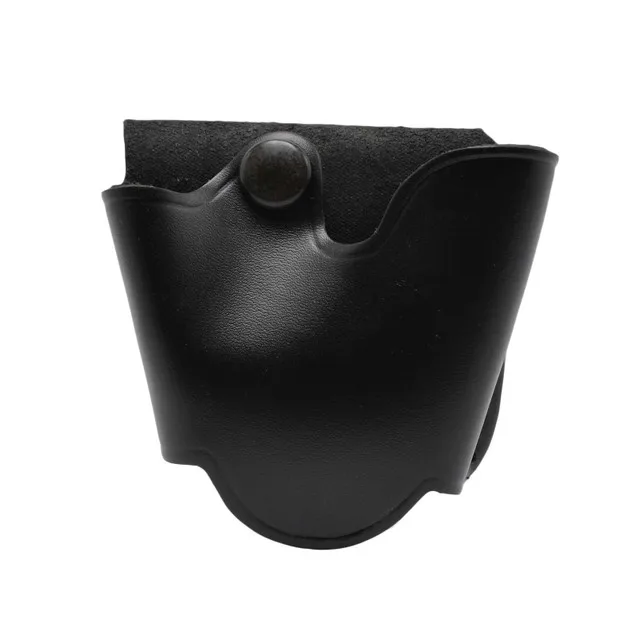 Wholesale Custom Portable Cow Leather Handcuffs Veg Tanned Matt Finish with Quick Release Tactical Case for Security