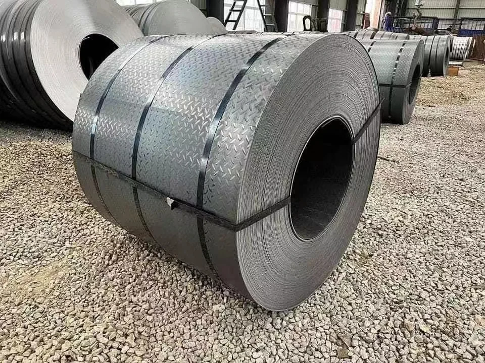 ASTM A36, SS400, S235, S355, St37, St52, Q235B, Q345B Hot Rolled Ms Mild Carbon Steel Coil for Building