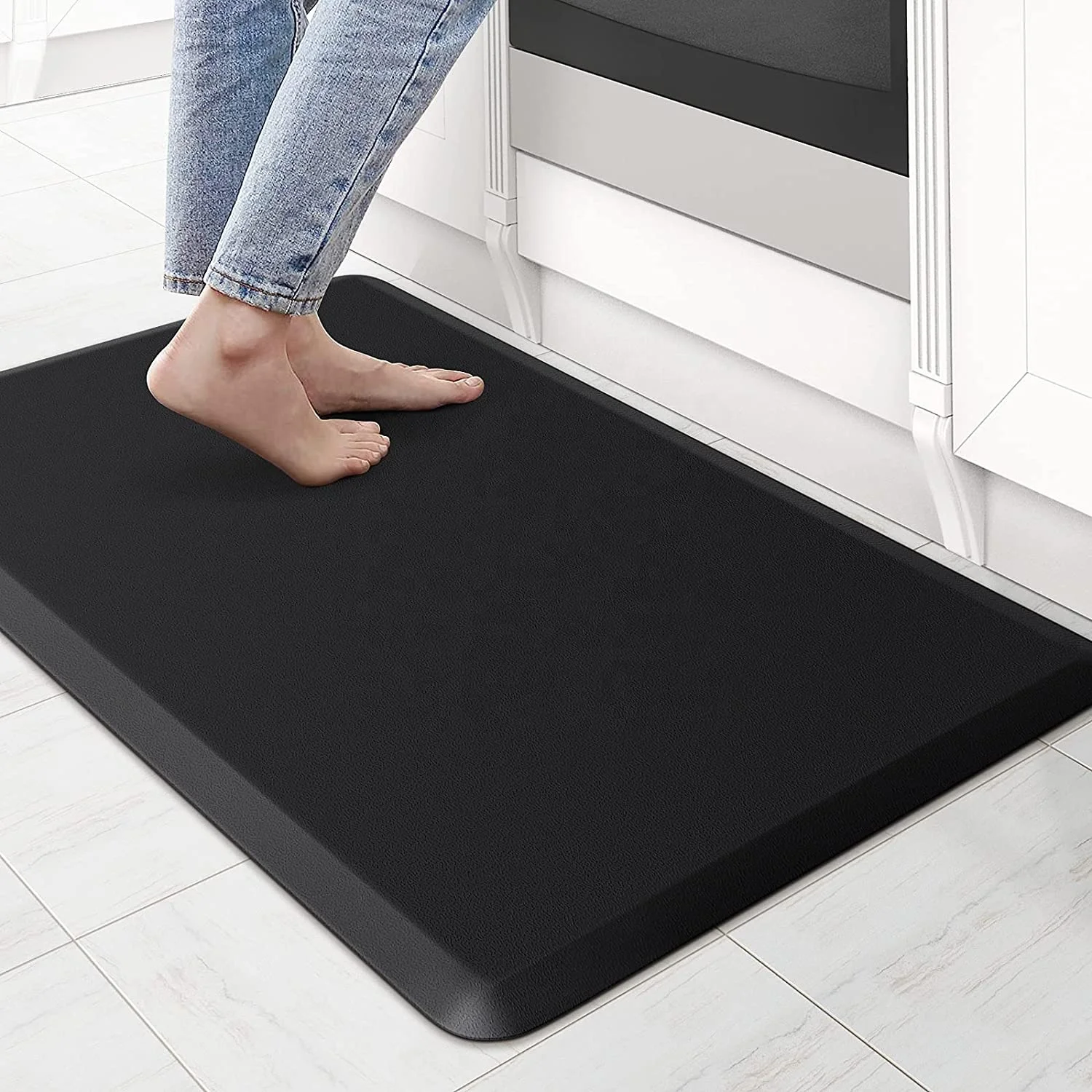 Waterproof Non Slip Anti Fatigue Kitchen Rug Standing Desk Mat Comfort Floor Mats for Kitchen House Sink Office
