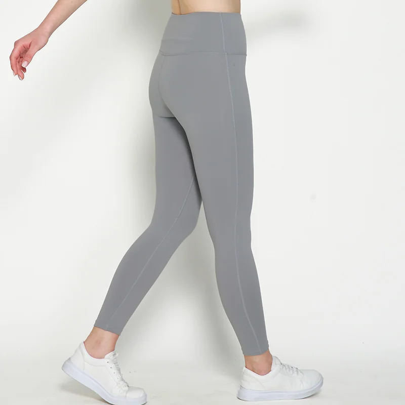 OEM Custom Tummy Control Gym Sports High Waist Yoga Pants Seamless Leggings