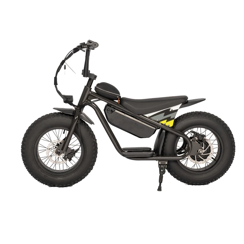 2024 DOMANCA 36 В 350 Вт Ebike с ЖК-дисплеем электрический велосипед детский толстыми шинами