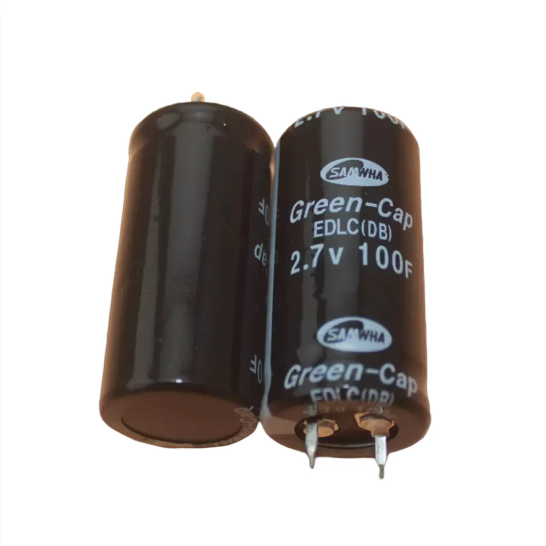 Super Capacitor 2.7V 100F  Screw terminal Electrolytic Capacitor Aluminum Electrolytic Capacitor
