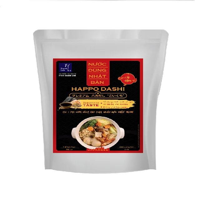 High Quality Japanese Spices And Sauces Organic Made Soy Sauce Hapo Dashi (Dark Type) For Tempura Dipping