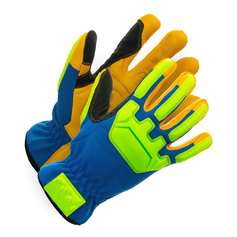 Anti-vibration Glove Safety Nylon Liner Foam Latex Hand Gloves For Work  Safety Wear-resisting Machinist Working Gloves