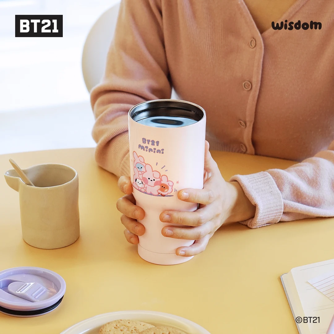 BT21 minini stainless tumbler Delivery from Korea on the fastest way High Quality and Hot Selling Best Price and Good Product