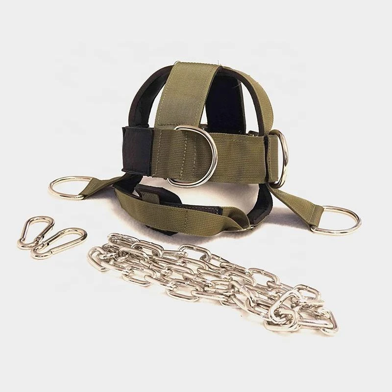 Wholesale Customizable Gym Neck Training Weight Lifting Head Harness Fitness Equipment Accessory for Workout Customize PK 3-7day