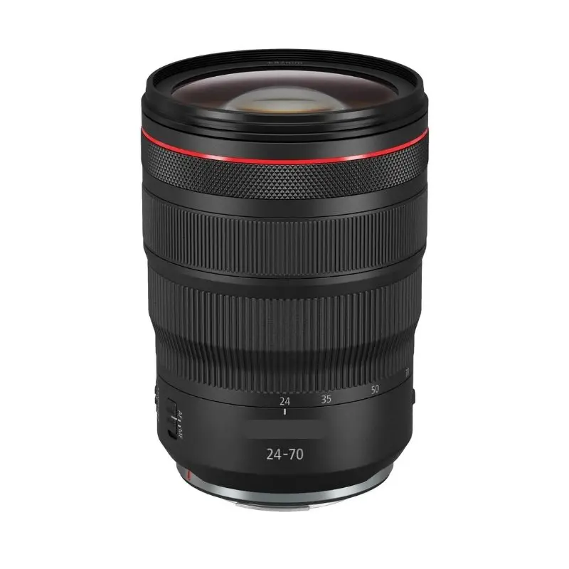 New Camera Lenses RF 24-70mm F2.8 L is USM Lens, Black Fix Focus