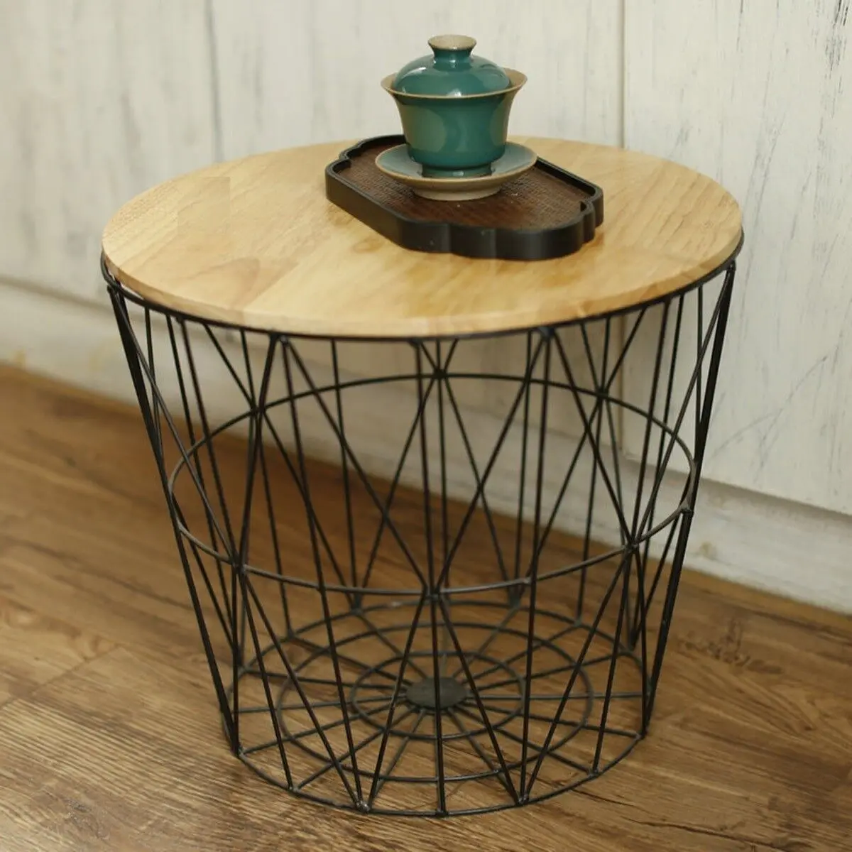 Unique Style Antique Finishing Metal & Marble Coffee Table Luxurious Design Sofa Side Metal & Marble Table At Inexpensive Price