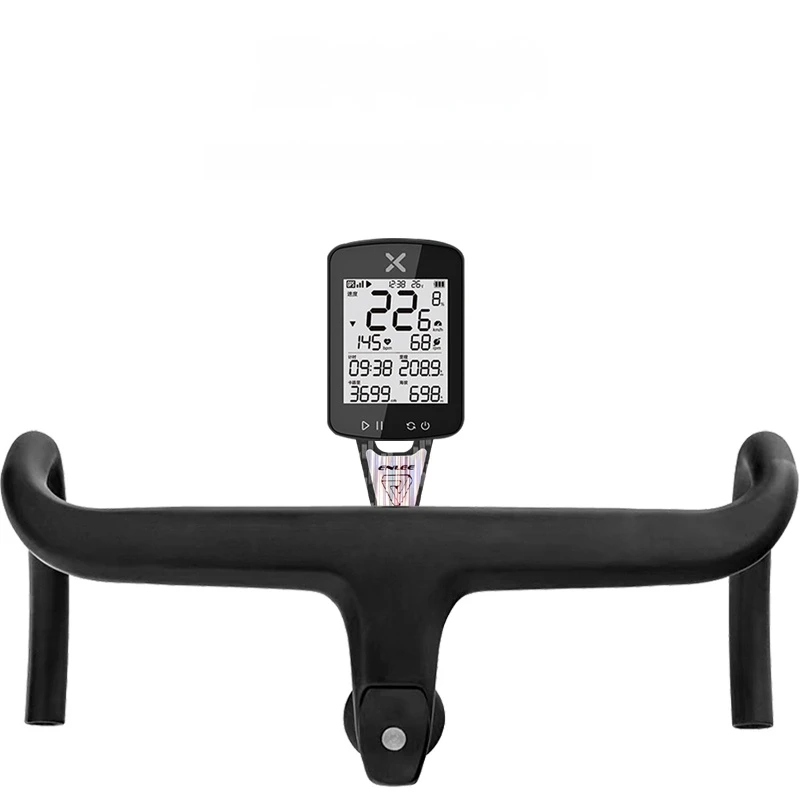 ENLEE Carbon Fiber Bike Computer Camera Mount Holder Out Front Bike Stem Extension Support Holder for Bicycle Stopwatch Holder