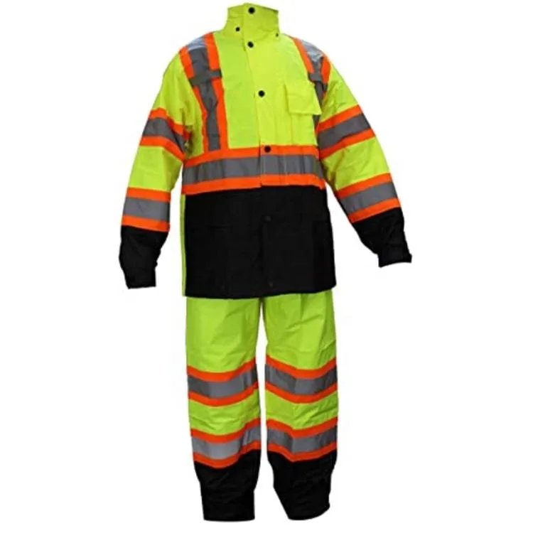 Custom Factory Safety Work Uniform Long Sleeves Working Clothes Professional Workwear For Men Saftey Uniform sets
