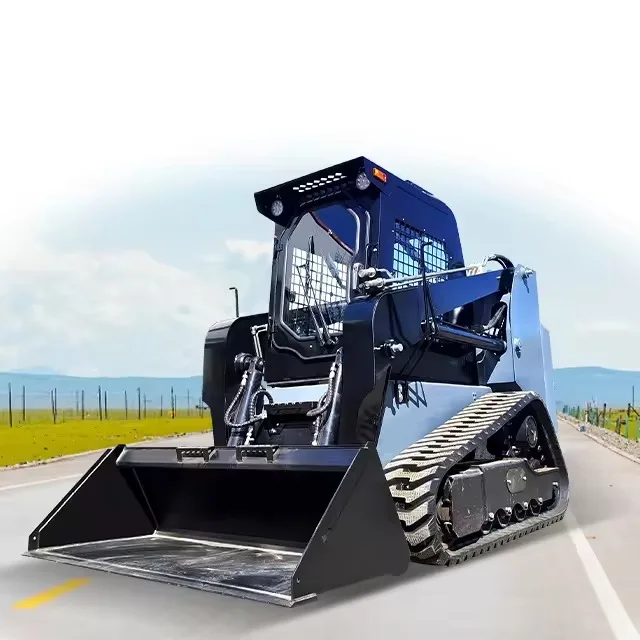 Cheap Mini Skid Steer Loader Diesel Brand New Loaders for Sale Wheel 380KG 500KG