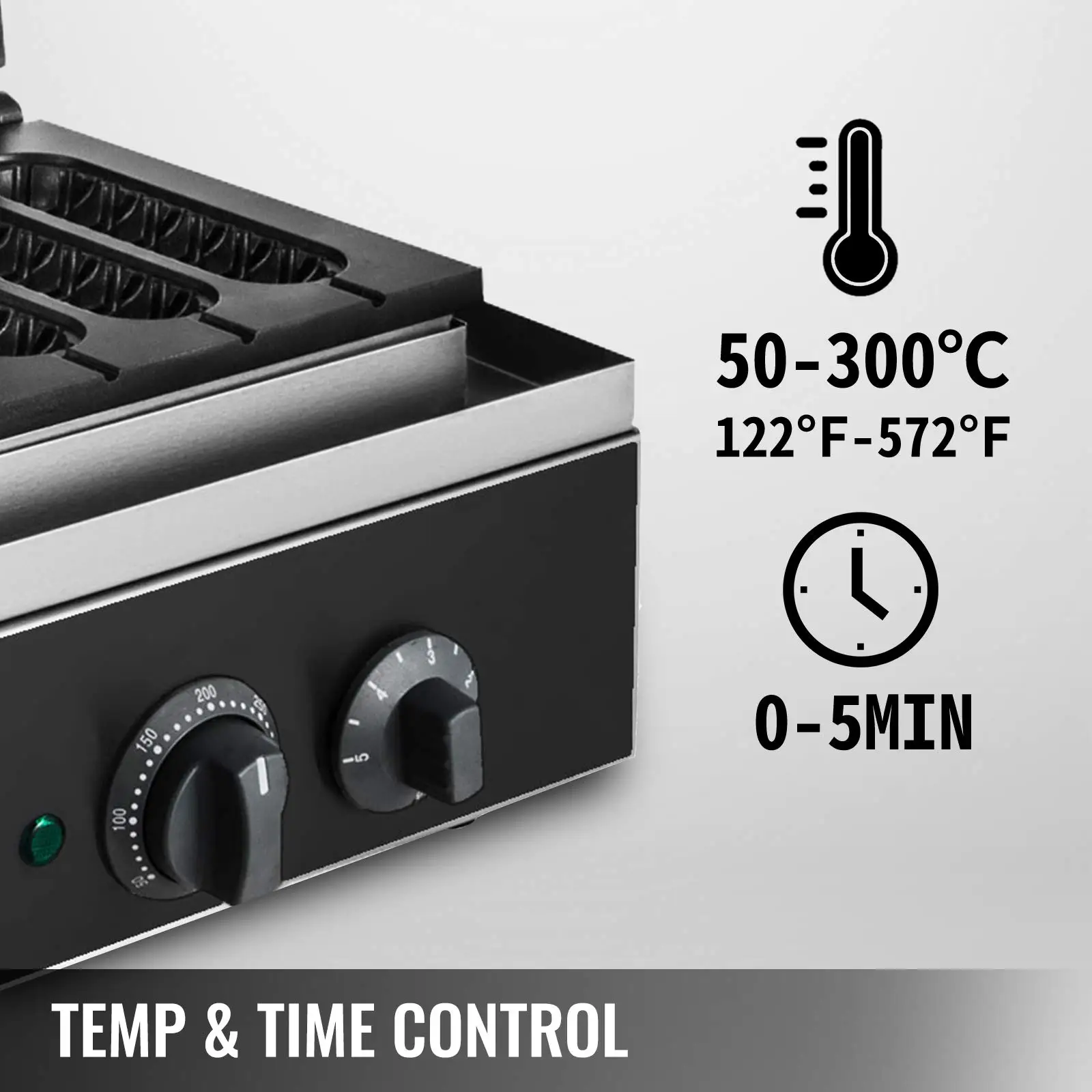 Коммерческий Электрический антипригарный вафельница в форме кукурузы для хот-догов машина изготовления вафель 5/6 ролл закусок ресторанная пекарня 220V использование магазине продуктов питания