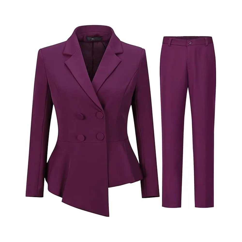 Stylish Plus Size Casual Wear Double Breast Suit Best Material Fashionable and Made from Satin
