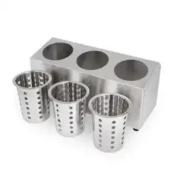 Best Selling Tableware Flatware Stainless Steel Knife Cutlery Holder Bucket For Kitchen Restaurant Hotel