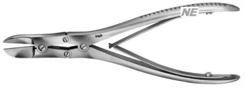 Bone Shear  Ruskin Liston Bone Cutting Forceps With Compound Action 180mm Straight Bone Shear Forceps