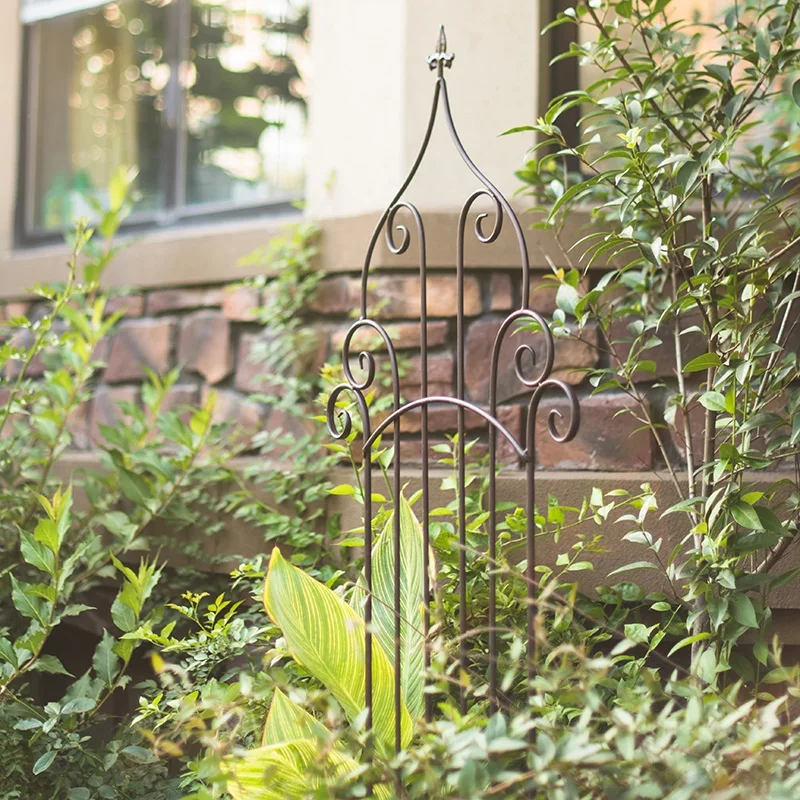 Climbing Plant Rustproof Iron Potted Vines Flower Patio Metal Lattices Garden Trellis