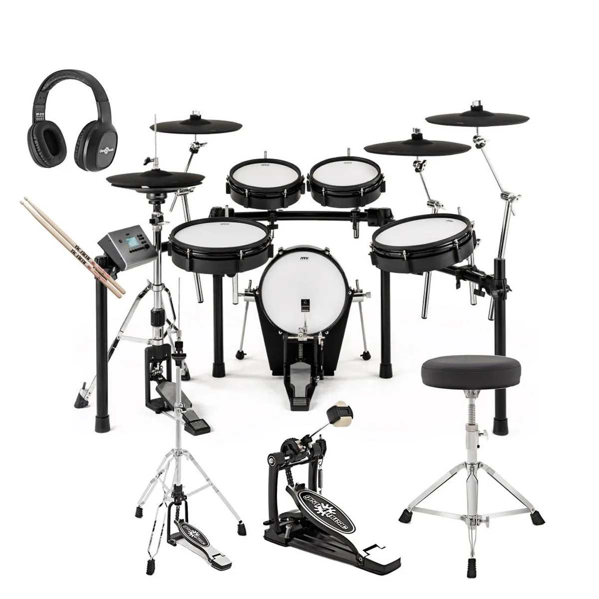 ATV-EXS 5 Electronic Drum Kit with Accessory Pack