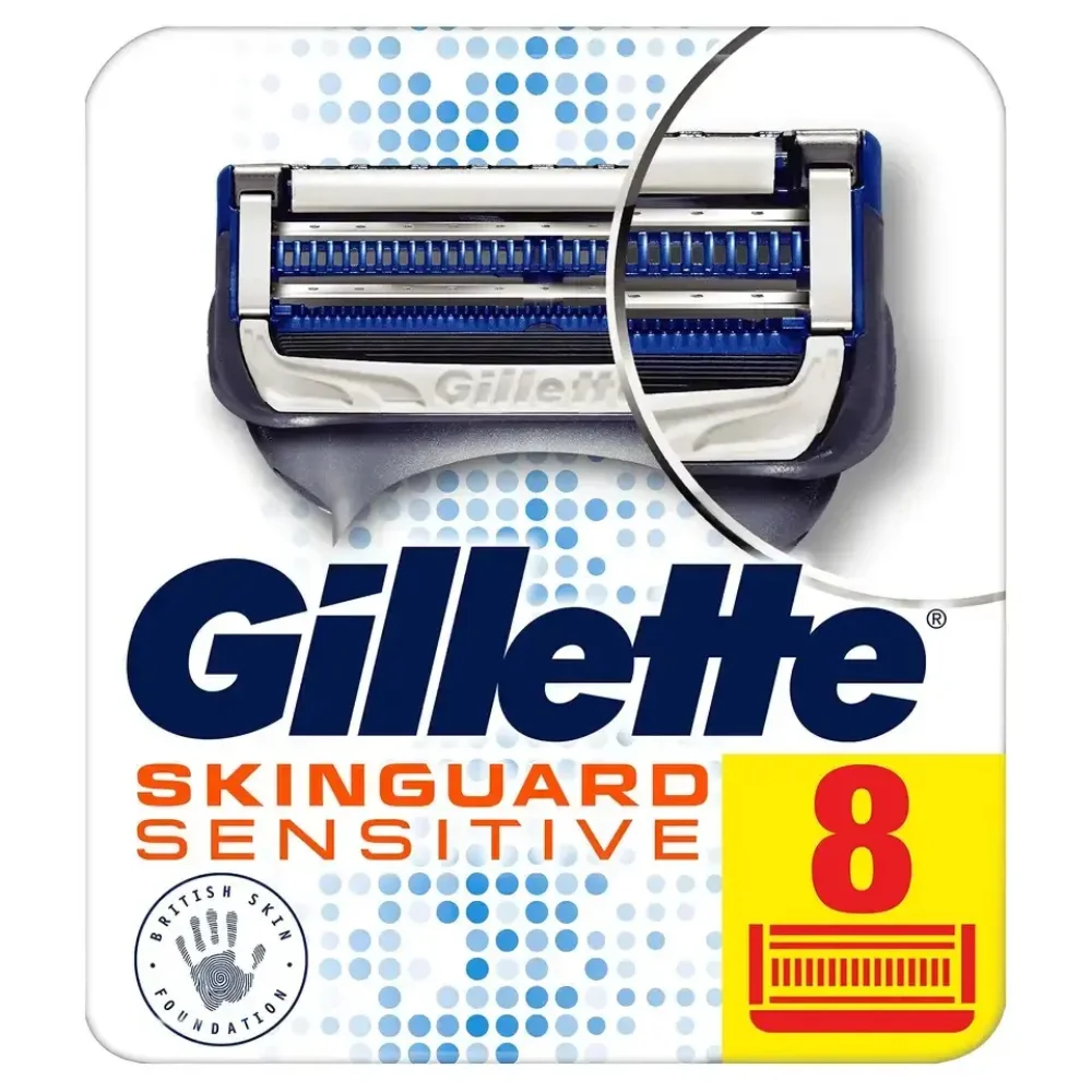 GilletteSKINGUARD SENSITIVE 1 UP PREMIUM EDITION+STAND