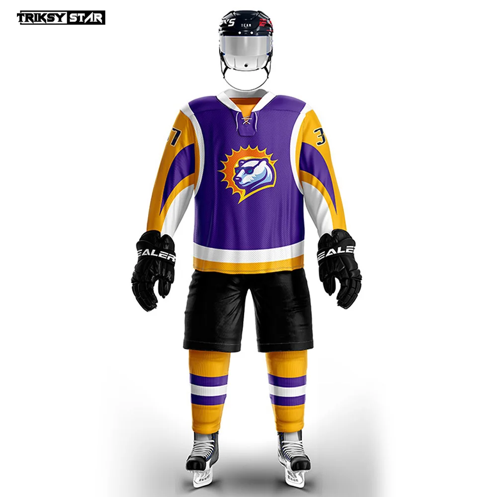Top Quality Ice Hockey Uniform New Design Ice Hockey Uniform