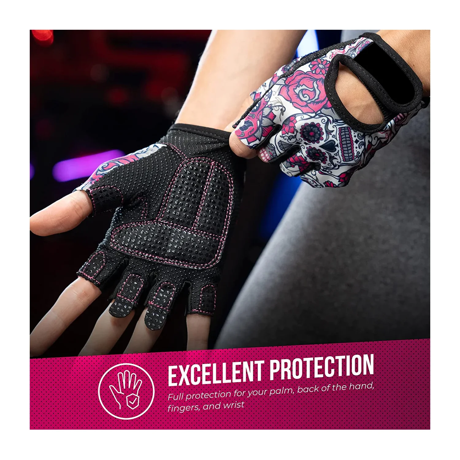 Buy Wholesale High Quality Fitness Gloves Bodybuilding Gym Custom Fitness Breathable Workout Weightlifting Gloves women men