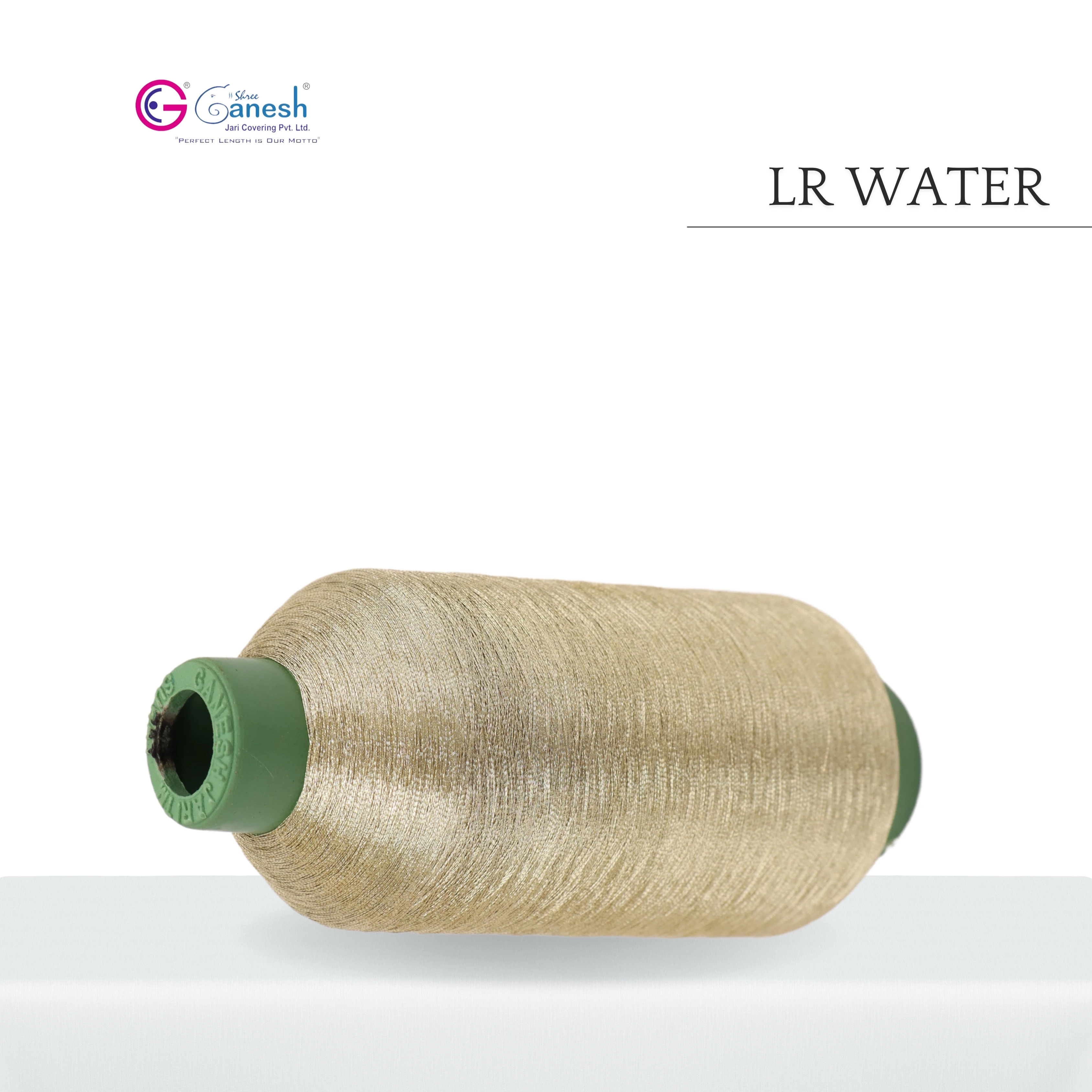 High Tenacity LR Water Yarn Embroidery Polyester Lurex Yarn MS & ST Type M metallic yarn