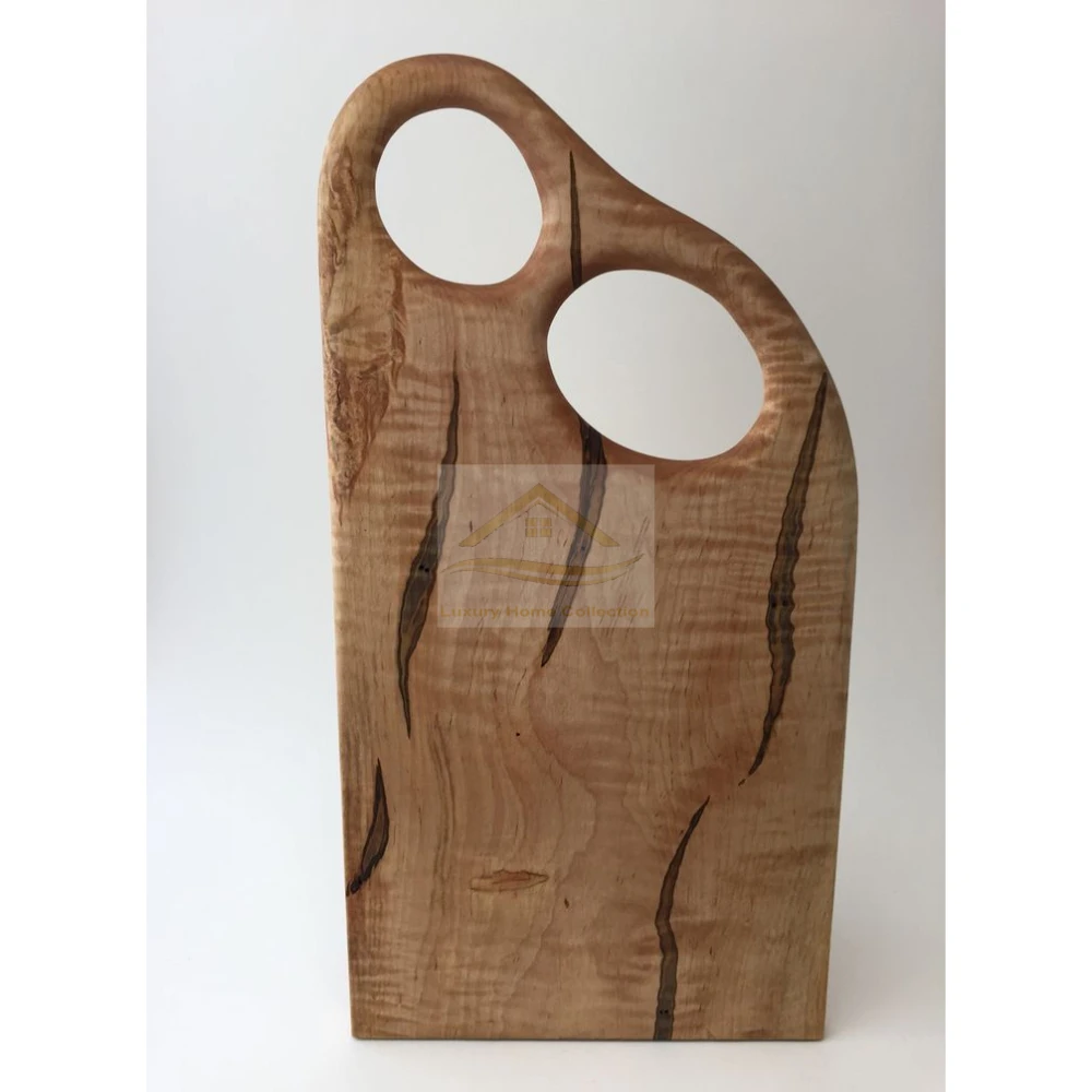 new Wholesale Reversible Wood Cutting Chopping Board Multi Purpose Function Good Quality Double Hole For Hanging Chopping Blocks