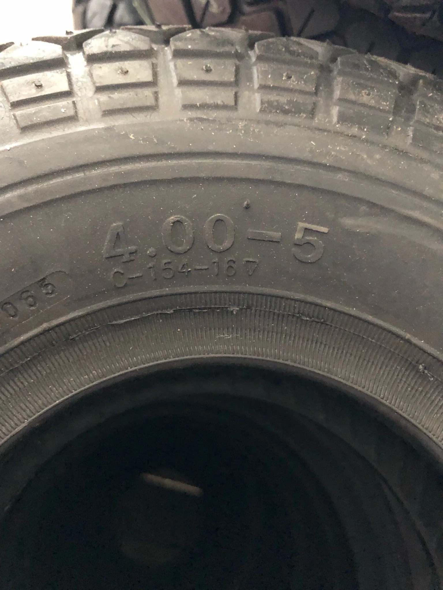 Cheng Shin 4.00-5 C154 Diamond Pneumatic  Black Tires tyres