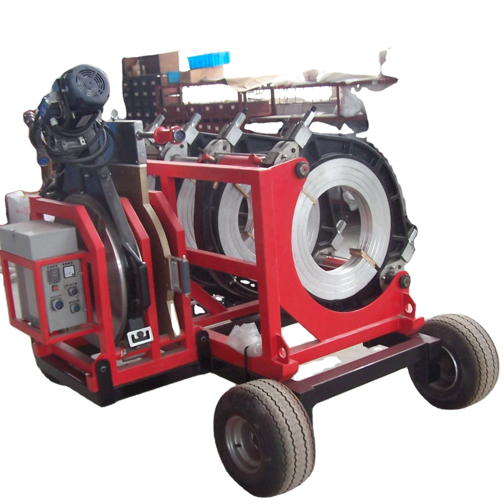 China Factory supplied 630mm hdpe plastic pipe welding machine hdpe electrofusion welding machine 20 to 630mm