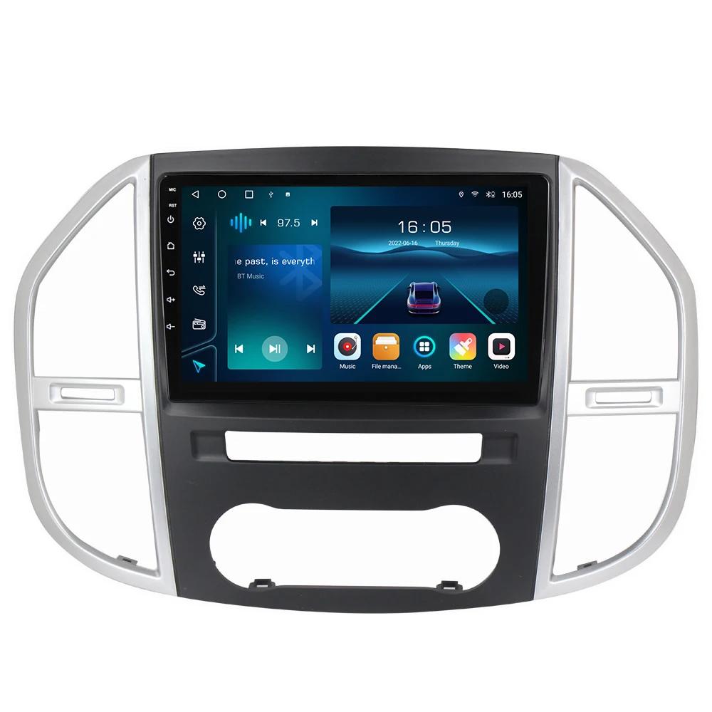 Krando Android auto Car DVD Radio Stereo Player apple carplay For Benz Vito 3 2014-2020 car gps head unit multimedia navigation