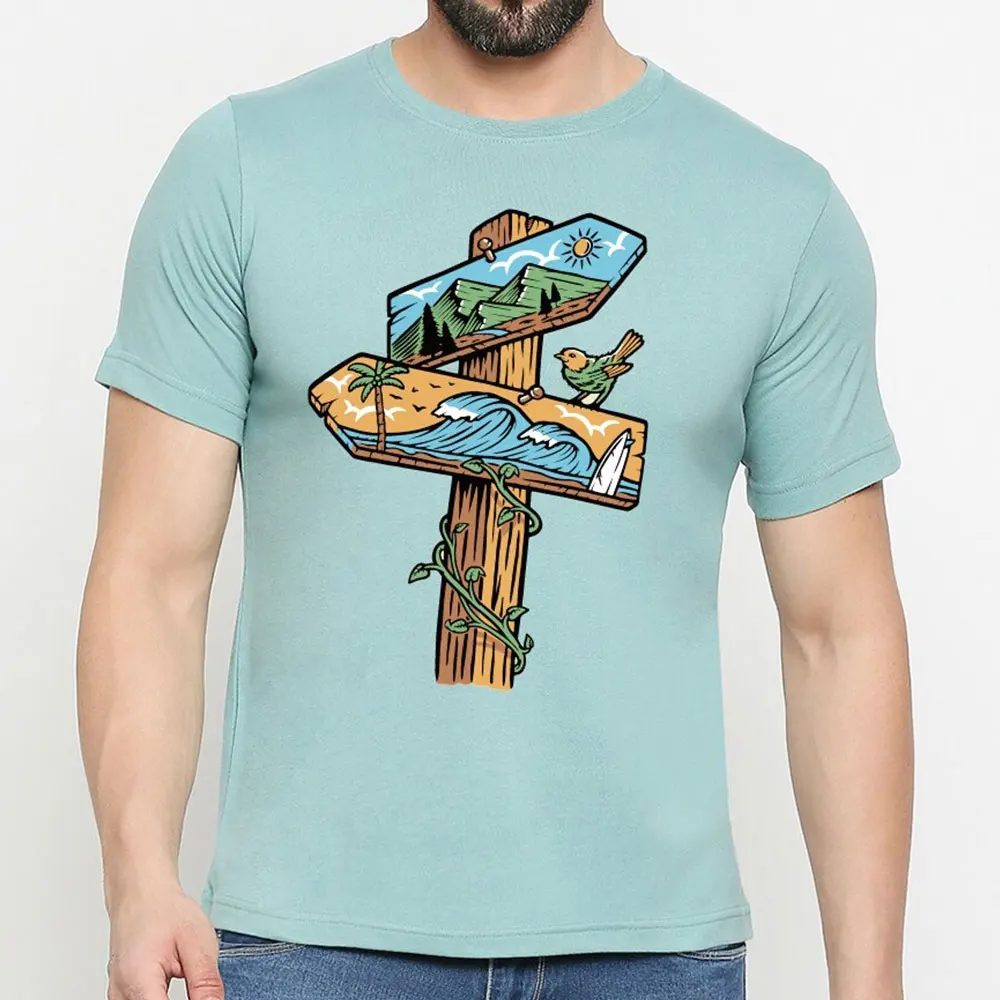 Мужская хлопковая рубашка с T-shirt100 логотипом
