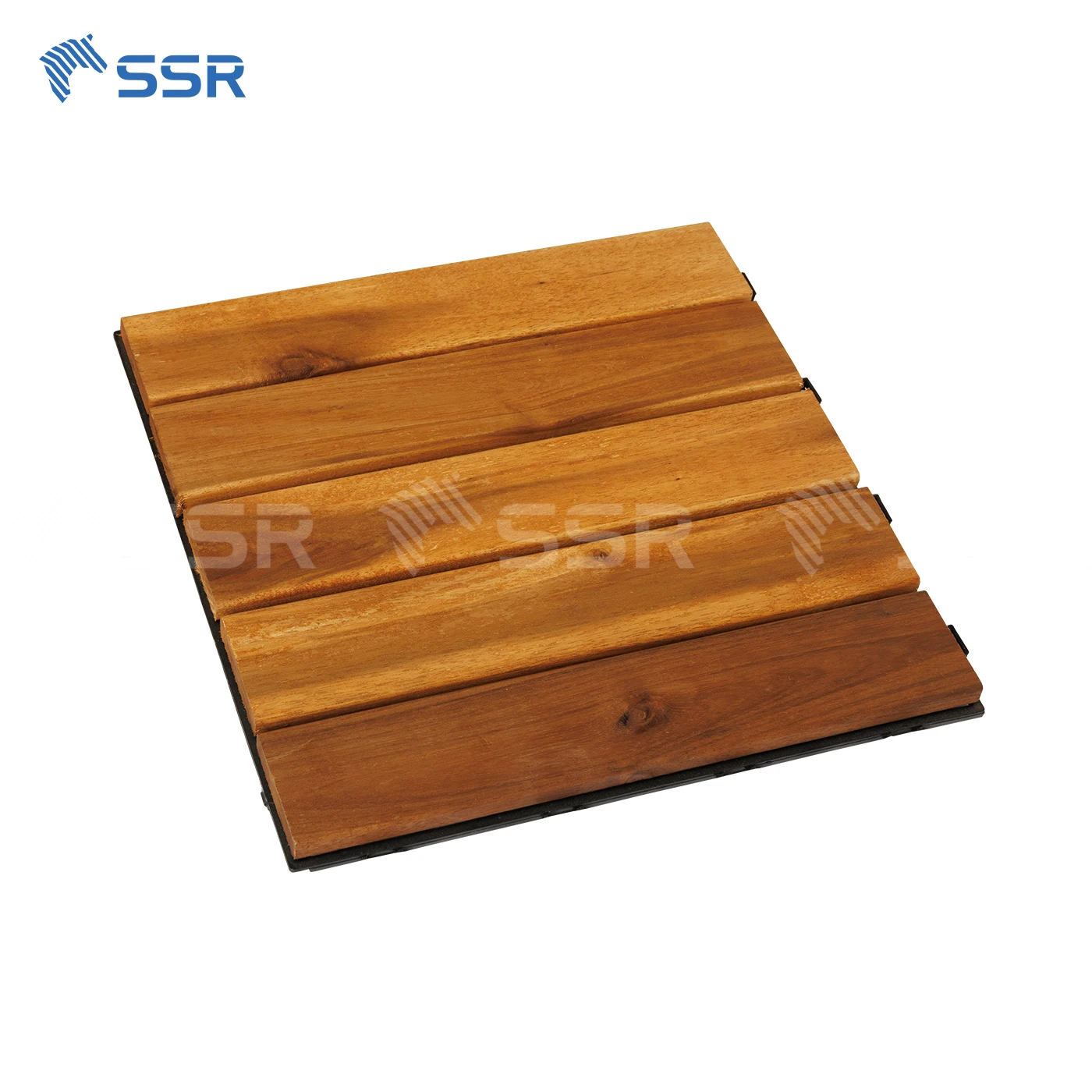 SSR VINA interlocking decking tiles acacia wood deck tile interlocking outdoor deck tiles made in Vietnam