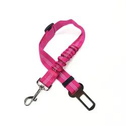 Pet Supplies Car Seat Belt Dog Seat Belt Dog Leash Traction Belts Cushioning Elastic Reflective Safety Rope Traction Rope Dog