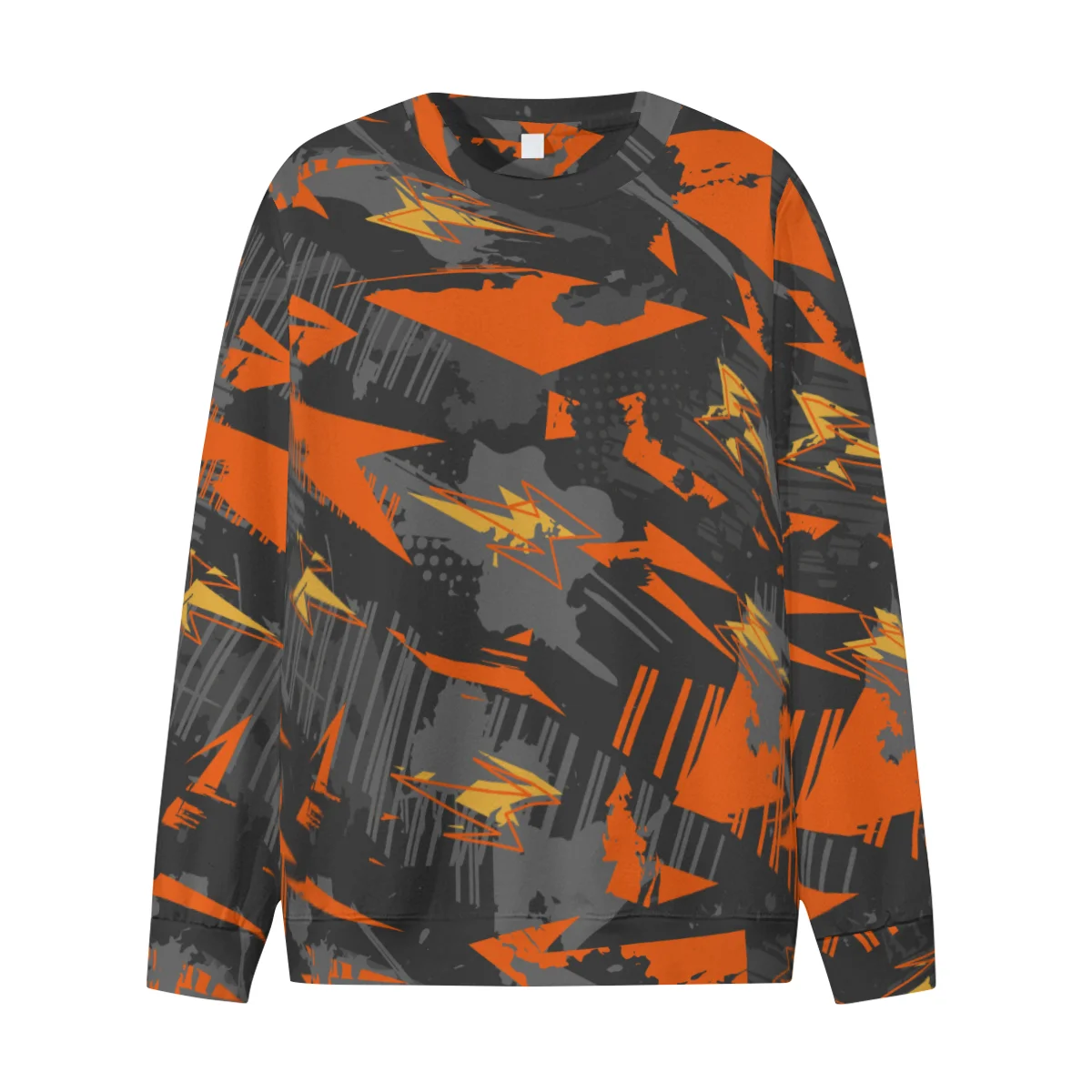 Buy Camouflage Full 3D Sublimation Sweatshirts Long Sleeved Customized Men Women Unisex Camo Sublimated Sweat Shirts