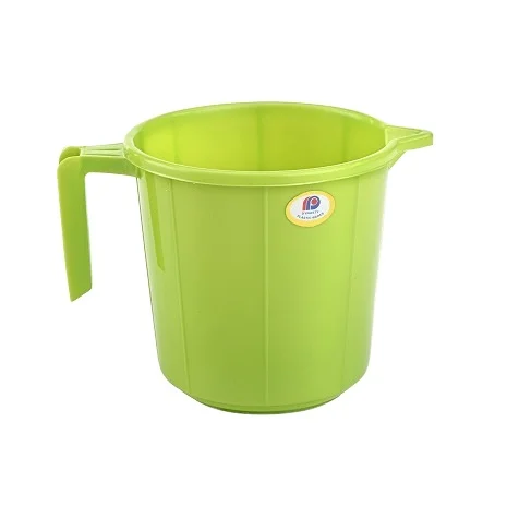1000 ml Hot Selling Product Personal Unique hard plastic mugs Green Color Bathing Plastic water Mug