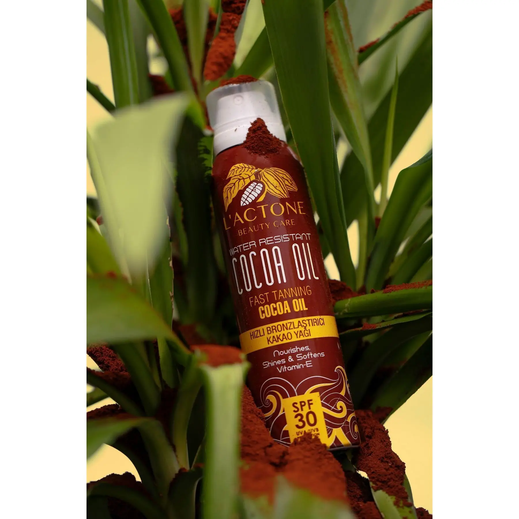 Fast Tanning Cocoa Oil Spf30 Set of 2 150 ml / Fast Tanning Cocoa Oil Vitamin E