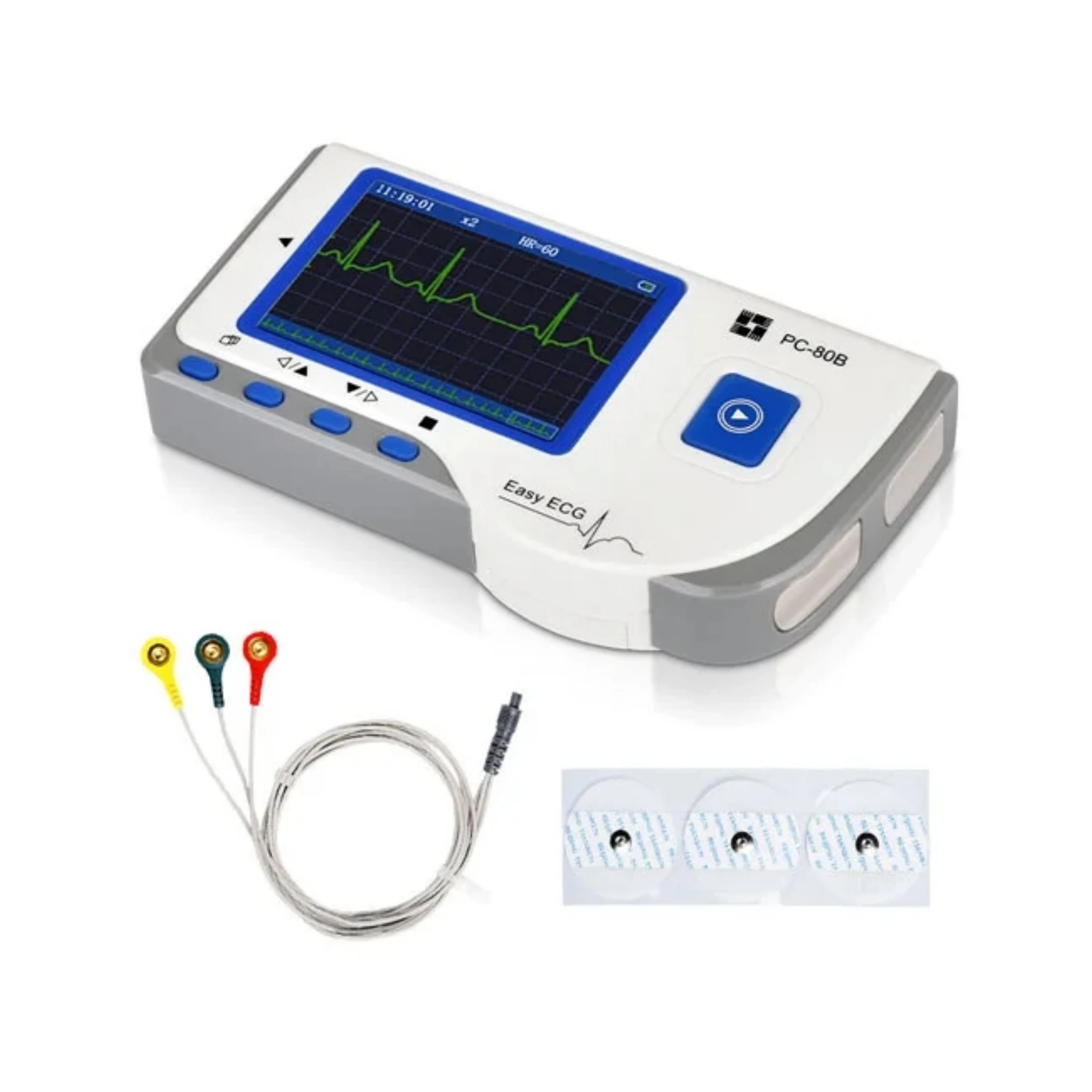 Карманный дизайн портативный электротелеграф Easy Ecg машина Ekg монитор