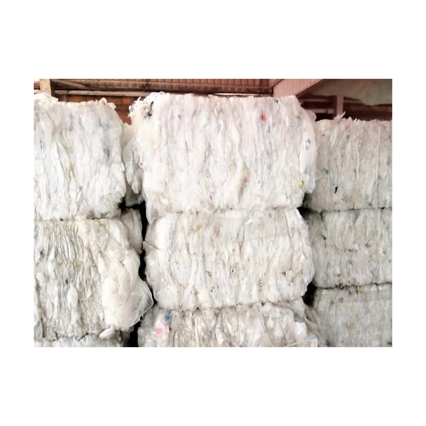 Лом HDPE Синие барабанные тюки Regrinds пластиковые барабан