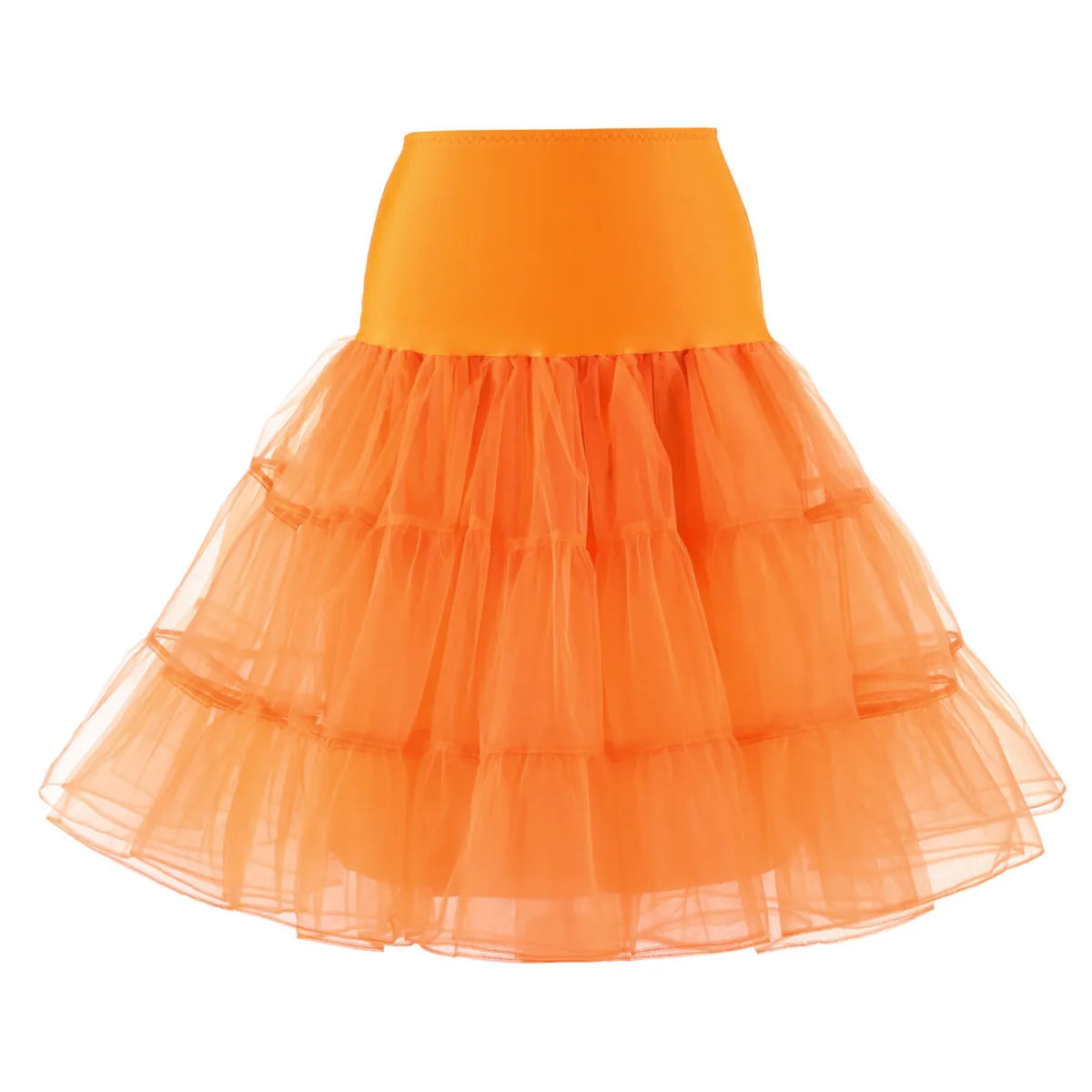 kids no hoop color petticoat for bridal wedding ballet underskirt with inner lining trailing cancan skirt  accessories supplier