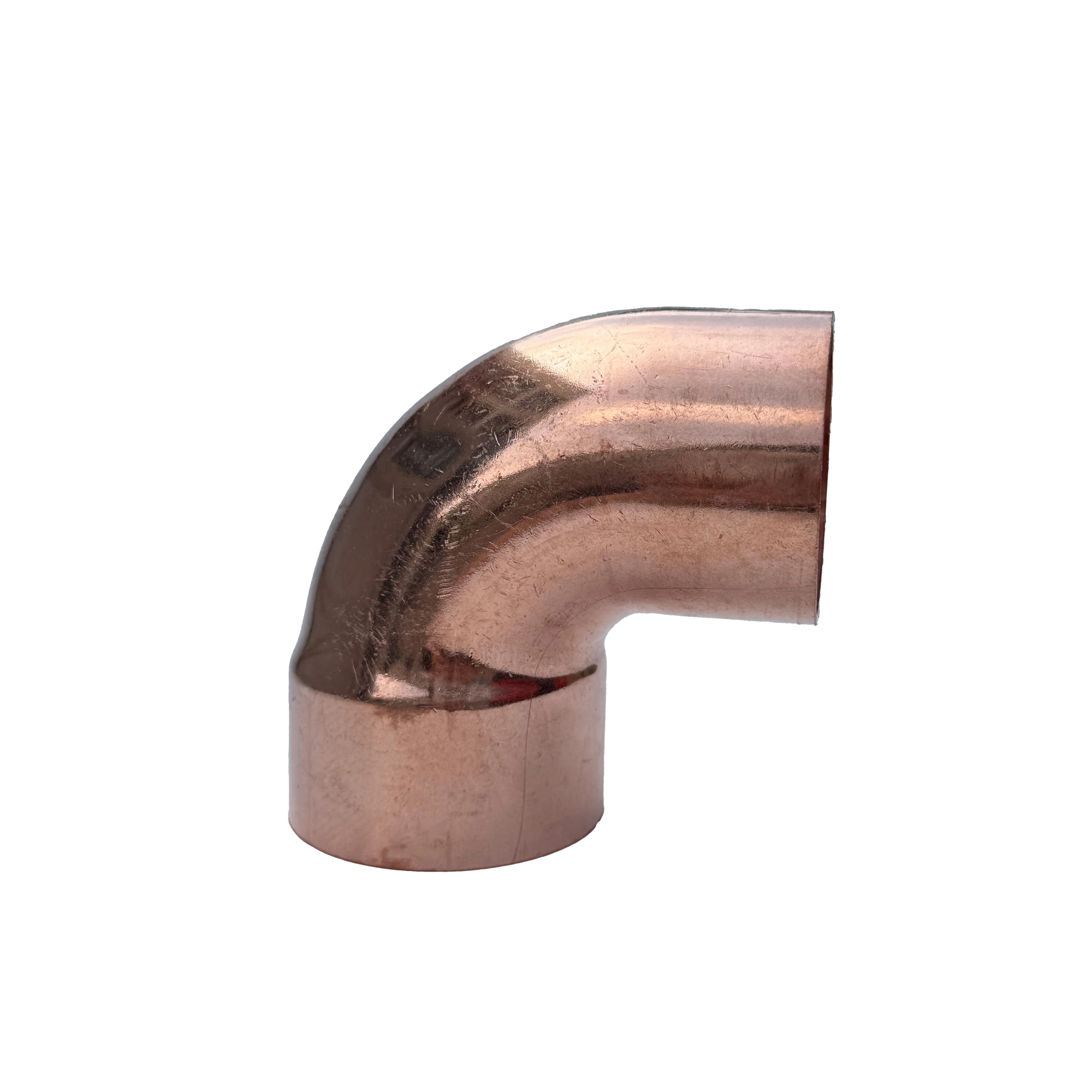 6mm 8mm 9mm High Quality Copper Elbow Factory Direct Sale  Brass Weld Connection 50mm Pipe Size Water Cooling